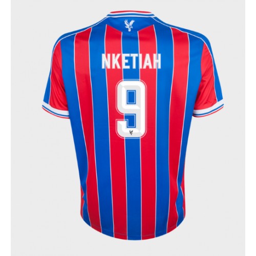 Moški Nogometni dresi Crystal Palace Eddie Nketiah #9 Domači 2025-26 Kratek Rokav